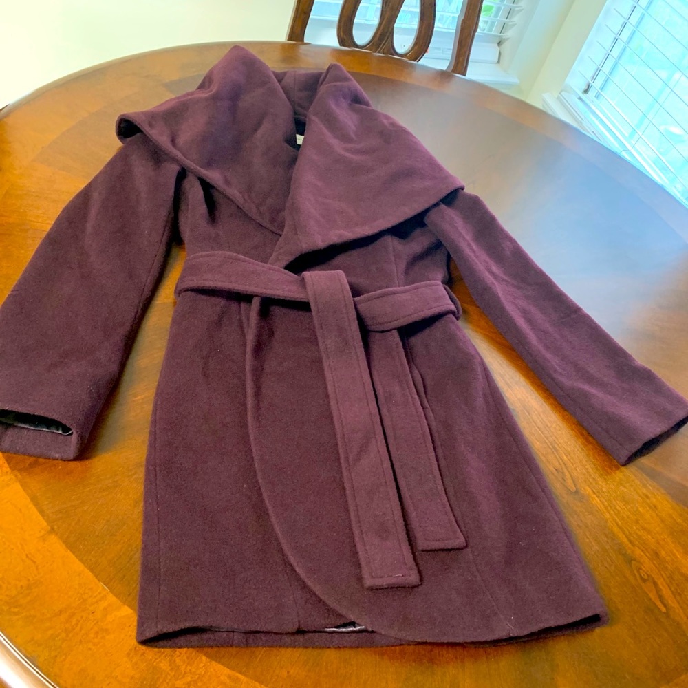 Coat. Tahari. Length is 33 1/2”